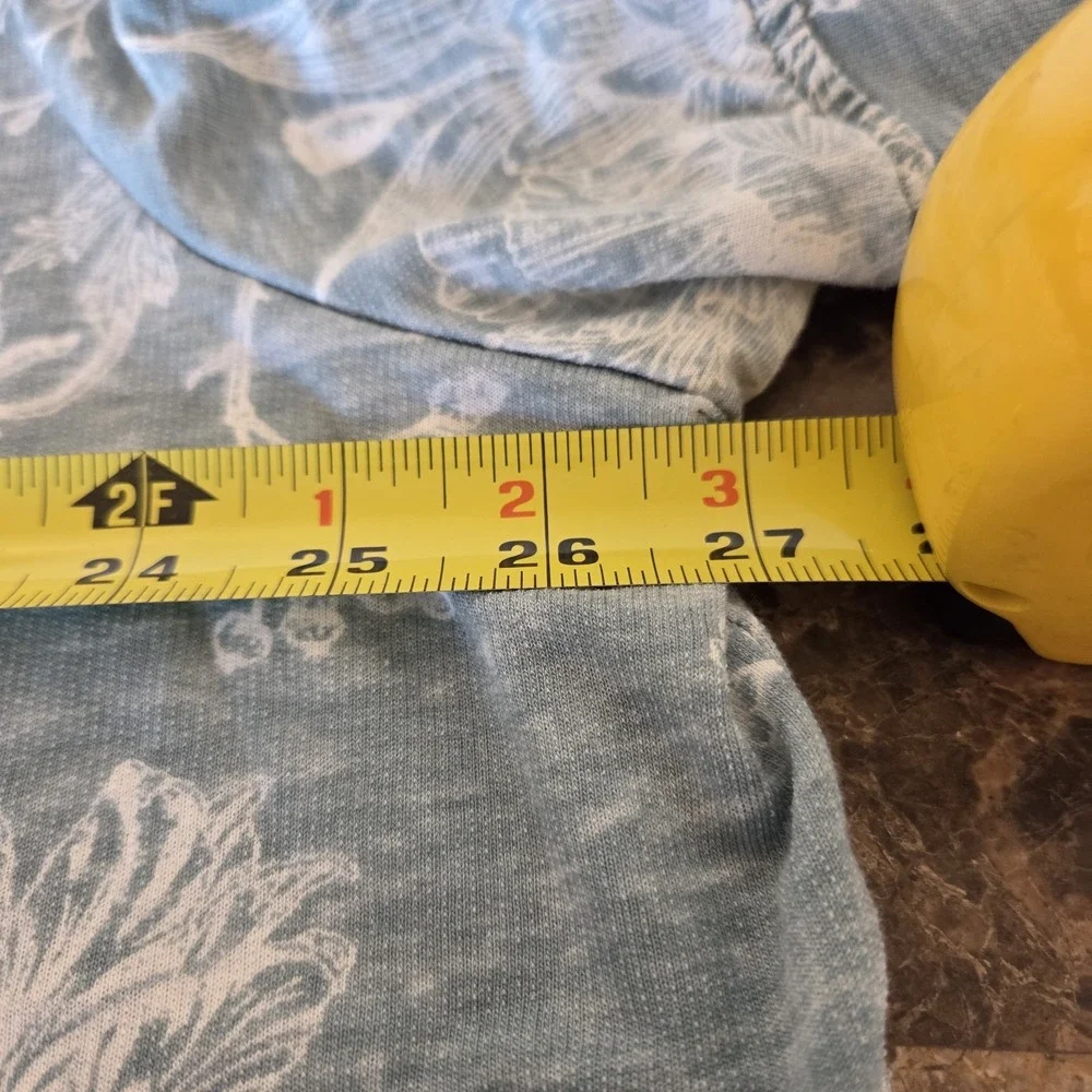 Jane + Delancey sz 3X green floral relaxed fit t-shirt top boho casual cottage - Picture 6 of 10